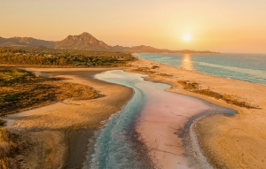 Crystal-clear sea and unspoiled